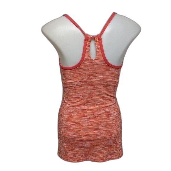 Lucy Cami Tank Top  Women X-Small Activewear Fitted Stretch Coral XS - Picture 2 of 9
